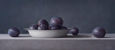 Plums in winter